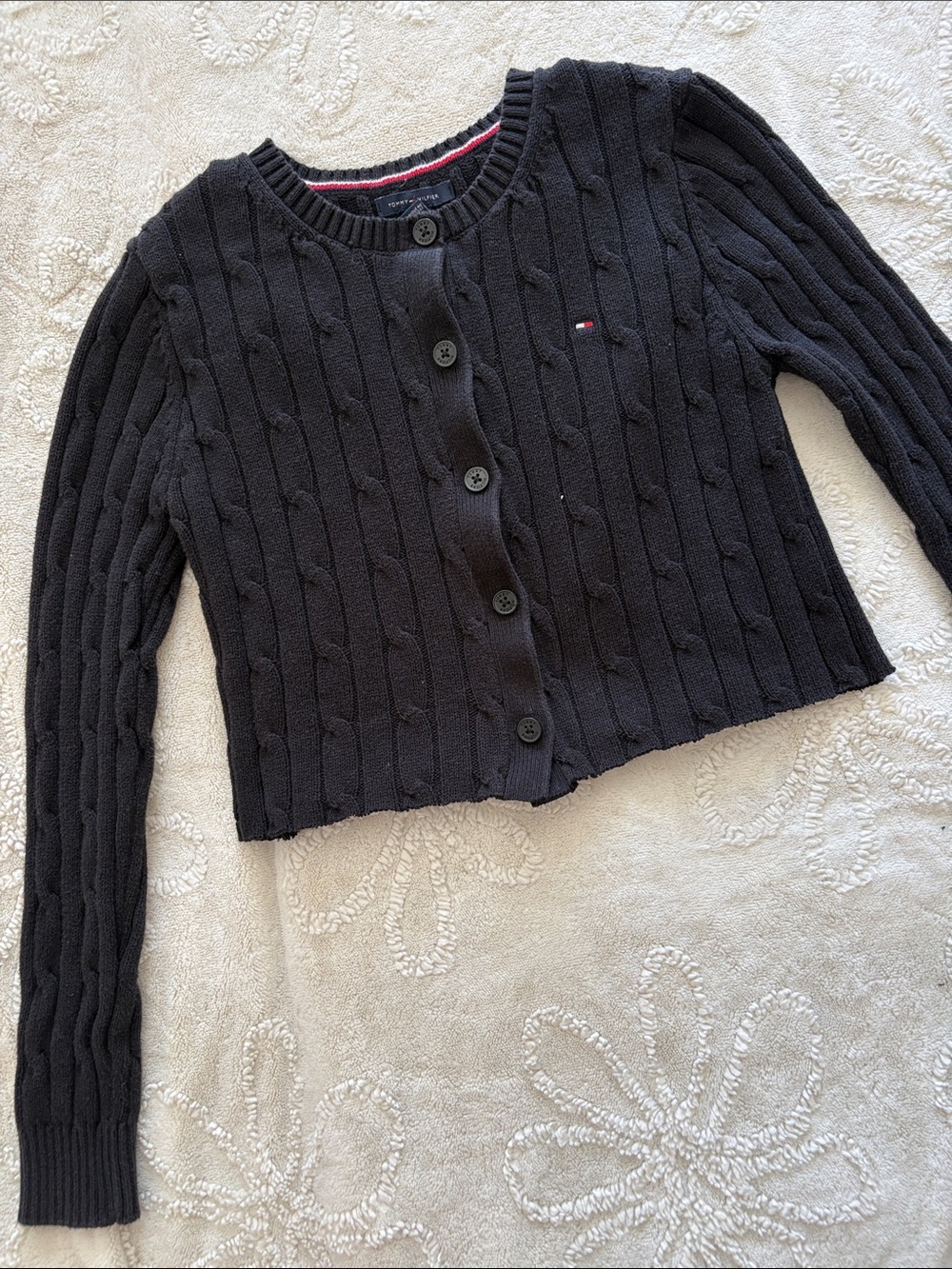 Cropped cardigan